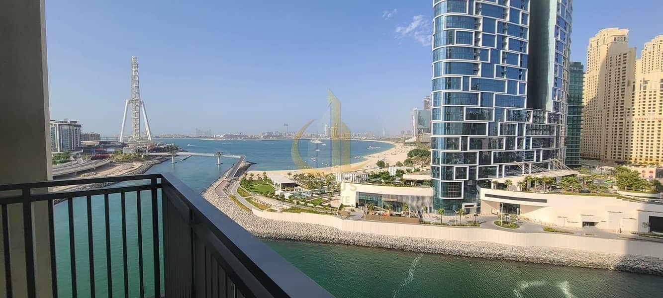 1BR Marina and Bluewaters View | Brand New | Spacious