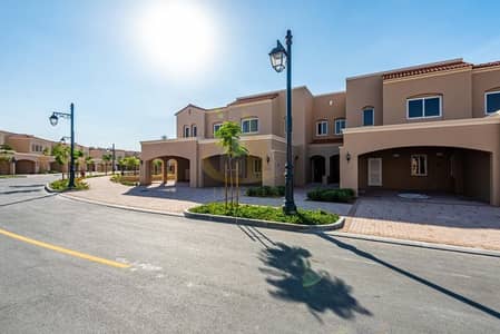 3 Bedroom Townhouse for Sale in Serena, Dubai - Corner Villa | 3BR+M Near Pool and Park | Single Row