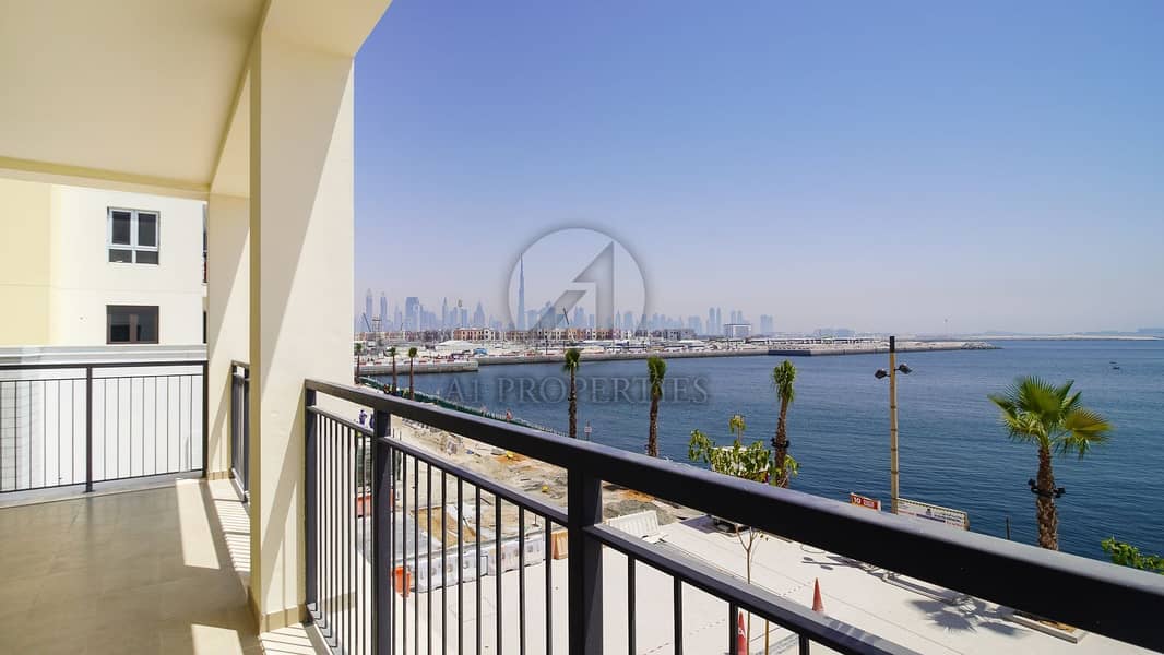 Resale | Stunning 1BR | Marina View | La Mer