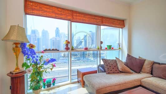 فلیٹ 1 غرفة نوم للبيع في أبراج بحيرات الجميرا، دبي - شقة في برج سابا 2 أبراج سابا أبراج بحيرات الجميرا 1 غرف 840000 درهم - 5344689