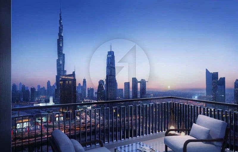 2 Connected to Dubai Mall with Full Burj View