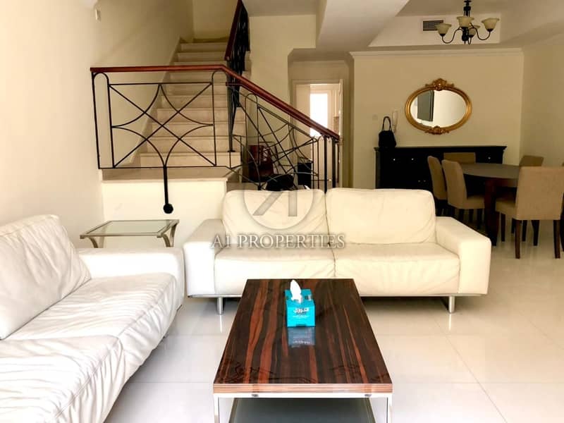 Fully Furnished Villa 3 BR in Diamond Views at JVC