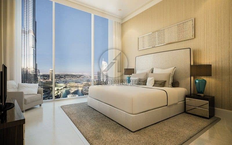 Magnificent 3 Bedroom w/ Burj Khalifa and Fountain View
