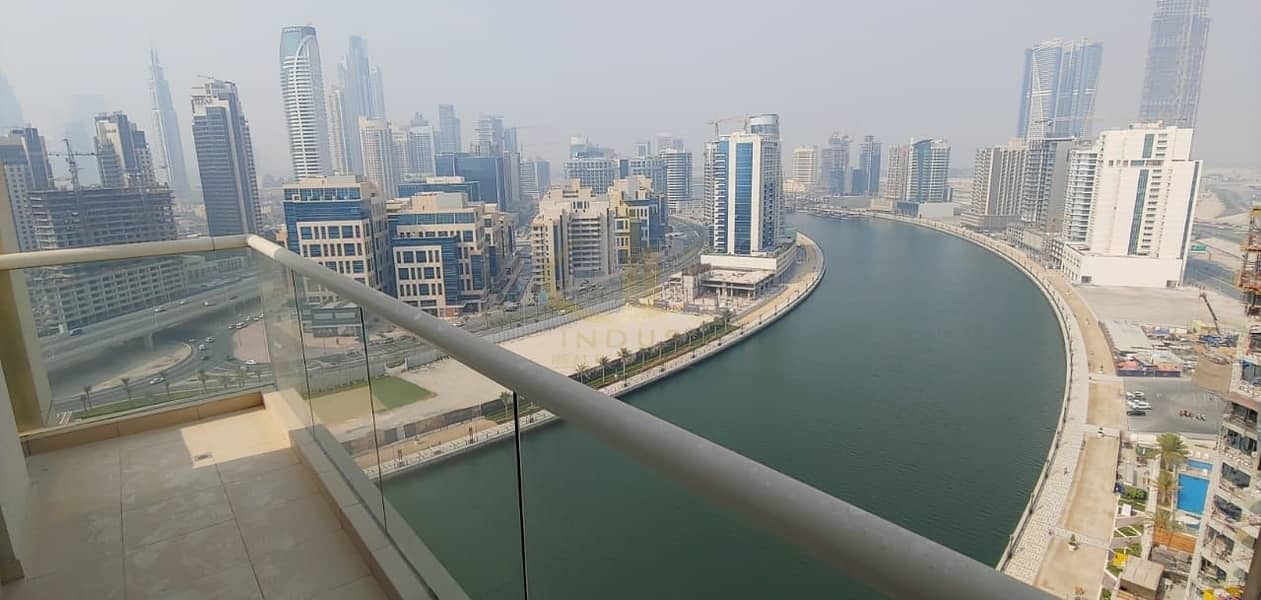 Burj Khalifa & Canal view | Furnished 2BR Mayfair Tower