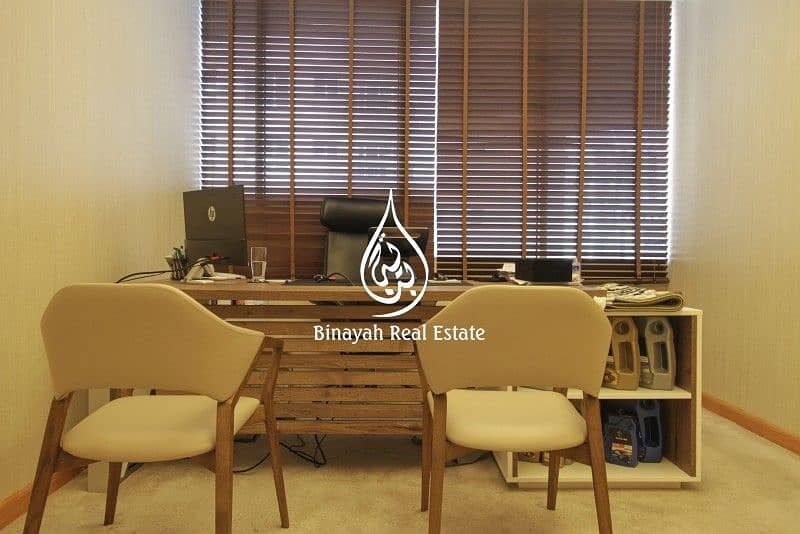 4 Furnished Office |2 Parking |Prime Location|