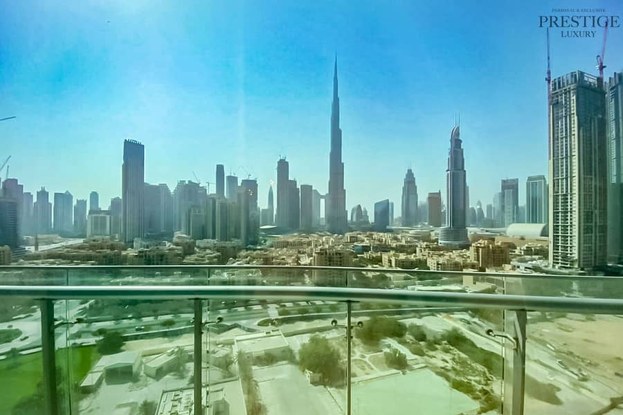 Burj Khalifa View | Furnished | High ROI