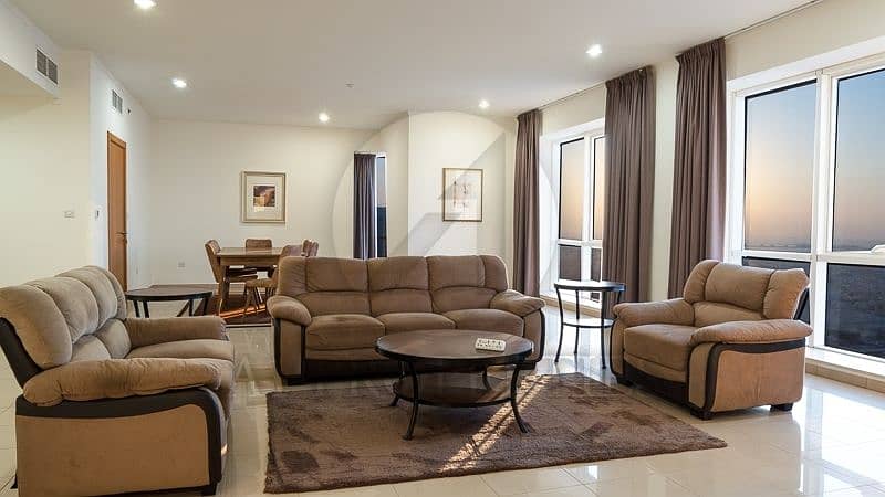 Квартира в Шейх Зайед Роуд，Фэйрмонт Дубаи, 3 cпальни, 175000 AED - 5437638