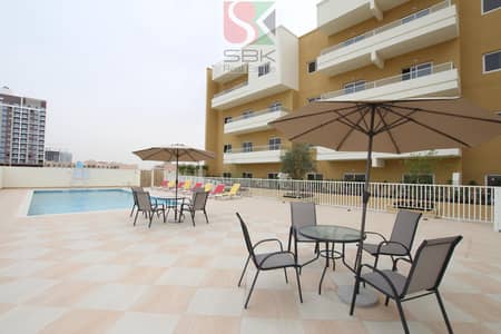2 Bedroom Apartment for Rent in Jumeirah Village Circle (JVC), Dubai - Superb  2 BR with  garden and pool view