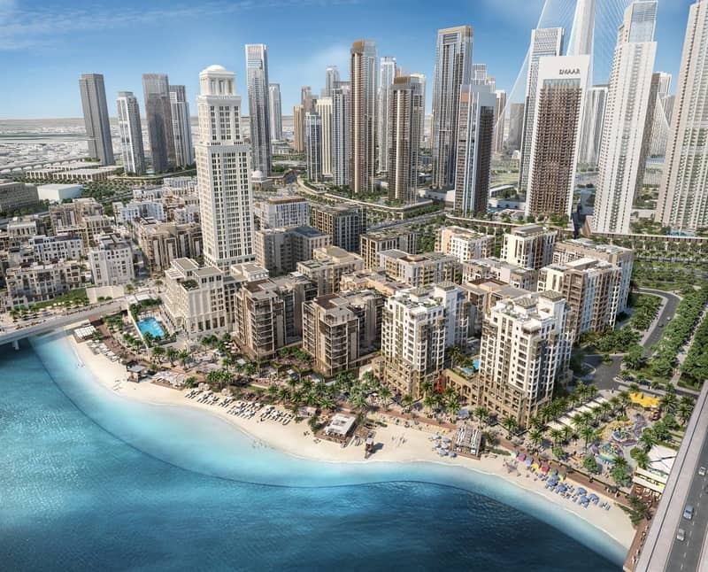 Luxurious Waterfront Community and home to the next global icon Dubai Creek Tower
