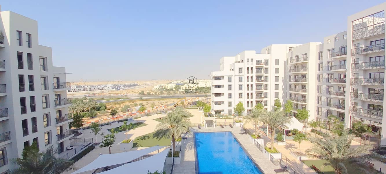 POOL VIEW | CLOSE KITCHEN | 3 BED ROOM+MAID | 2 PARKING | ZAHRA | TOWN SQUARE