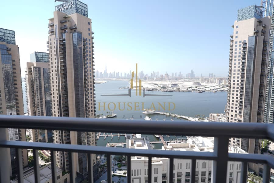 位于迪拜溪港，海港景观公寓大楼，海港景观1号大楼 3 卧室的公寓 150000 AED - 5497945