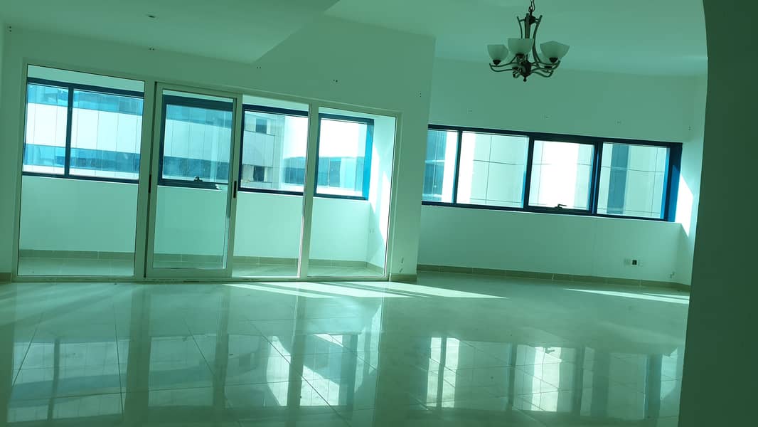 Very spacious 2bhk with one month free Gymnasium swimming pool mentinace free rent only AED 40k
