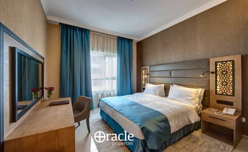 شقة فندقية 2 غرفة نوم للايجار في برشا هايتس (تيكوم)، دبي - bed room