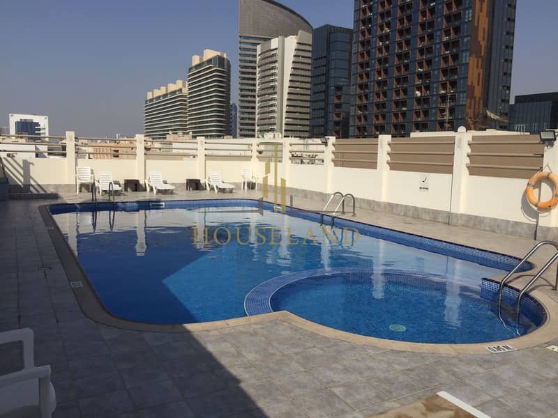 3BR With Balcony Only 70K in 6 Cheques , 7 Mints Walk Burjuman Metro Station