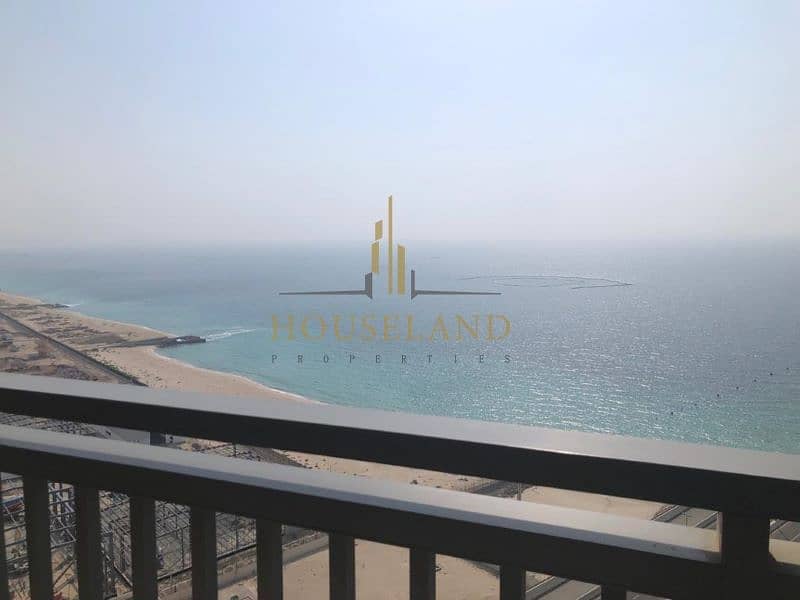 TOPFLOOR |UN FURNIDHED 1BEDROOM SEA/ AIN DUBAI  VIEW