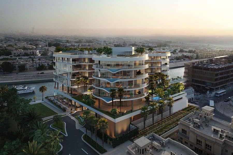 SKYLINE, JUMEIRAH, & CANAL VIEW |WATERFRONT LUXURY