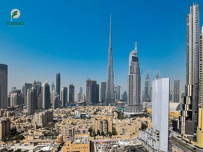 Full Burj Khalifa View | 1BR APT | Unfurnished