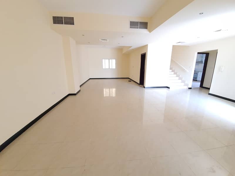 Amazing offer 4bed duplex villa with wardrobe open view just 80k in 4cheques with all facilities
