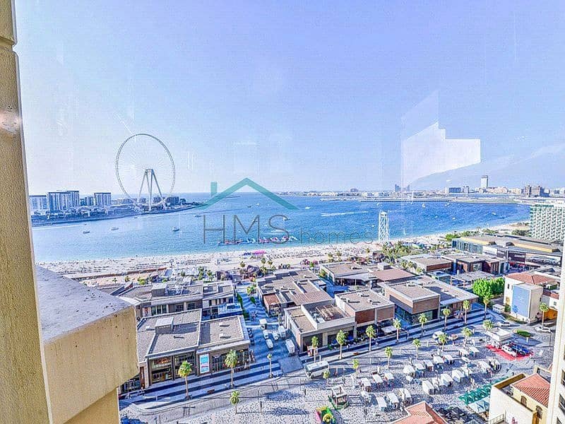 2 3BR Rimal 6 Sea View Furnished Unit - JBR