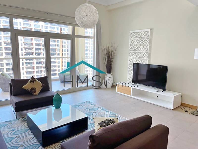 4 Type B with 1 Bed furnished and partial sea view.