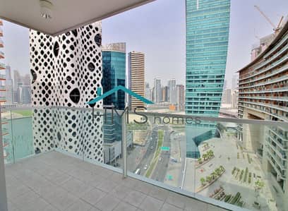 فلیٹ 2 غرفة نوم للبيع في الخليج التجاري، دبي - Huge Terrace | Higher Floor | Canal view