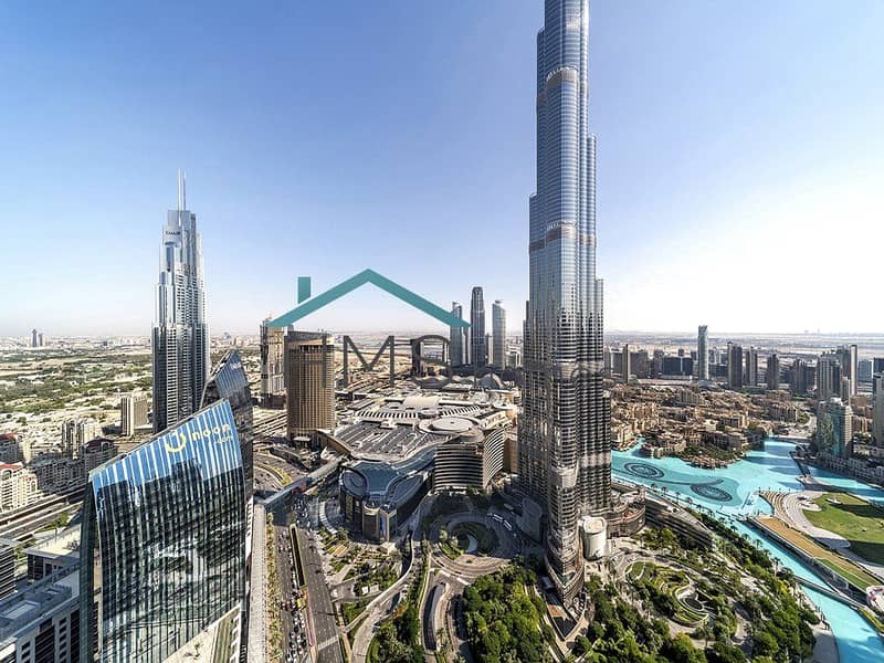2 Full Burj Khalifa View | 3 Bed | High Floor