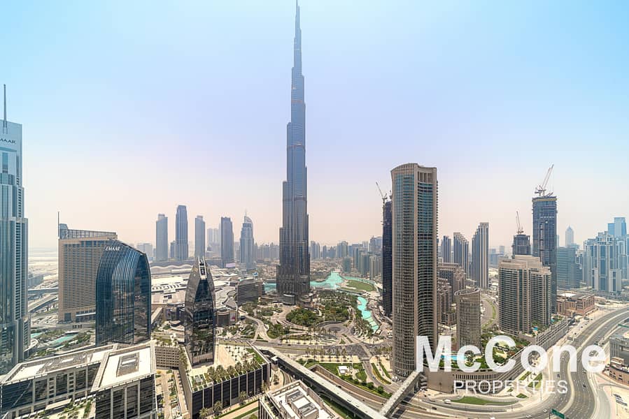 Burj Khalifa Views | Highest 03 Unit | Vacant Soon