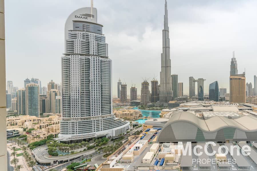Furnished and Serviced | Full Burj Khalifa Views