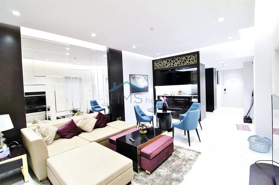 شقة في أبر كرست وسط مدينة دبي 2 غرف 130000 درهم - 5512304