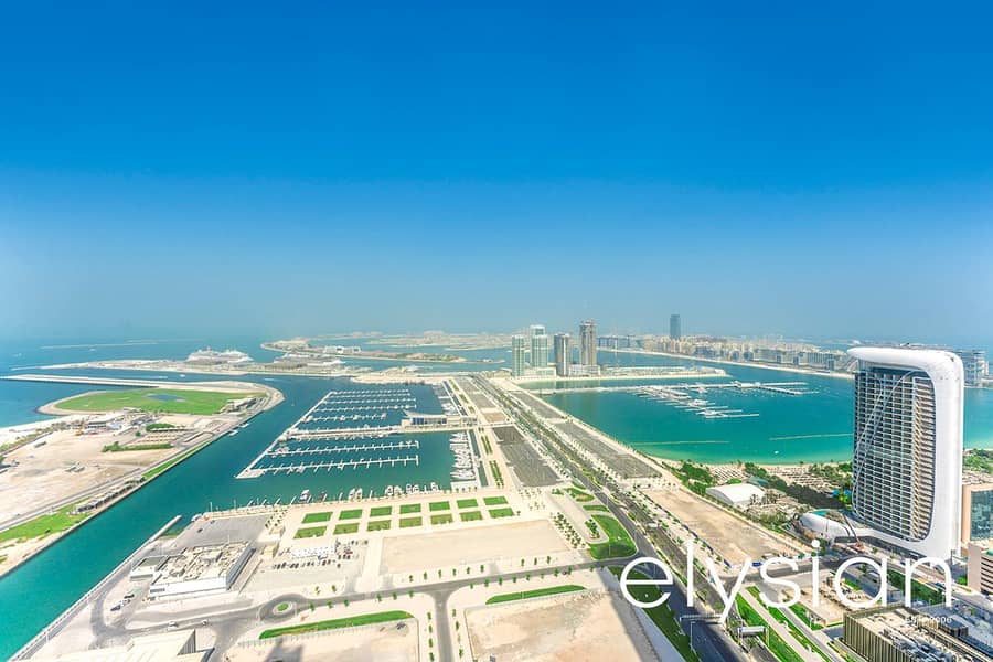 位于迪拜码头，迪拜海港万豪套房酒店 3 卧室的公寓 356000 AED - 5431983