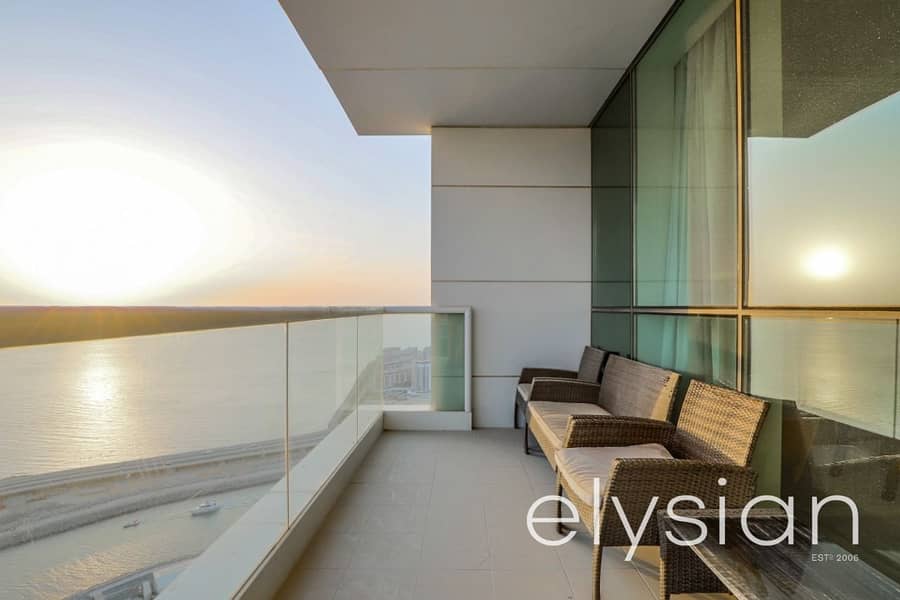 Spacious Layout | 2 Bedroom | Sea and Pool View