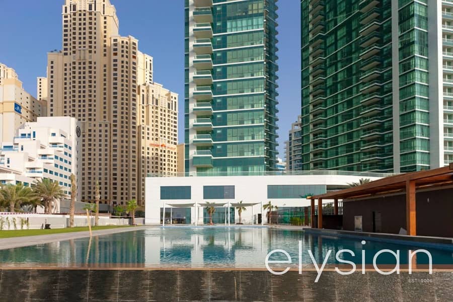 14 Spacious Layout | 2 Bedroom | Sea and Pool View