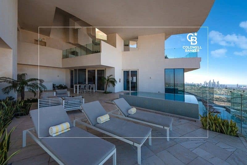 4 Beautiful 4 BR Penthouse w/t private pool and garden