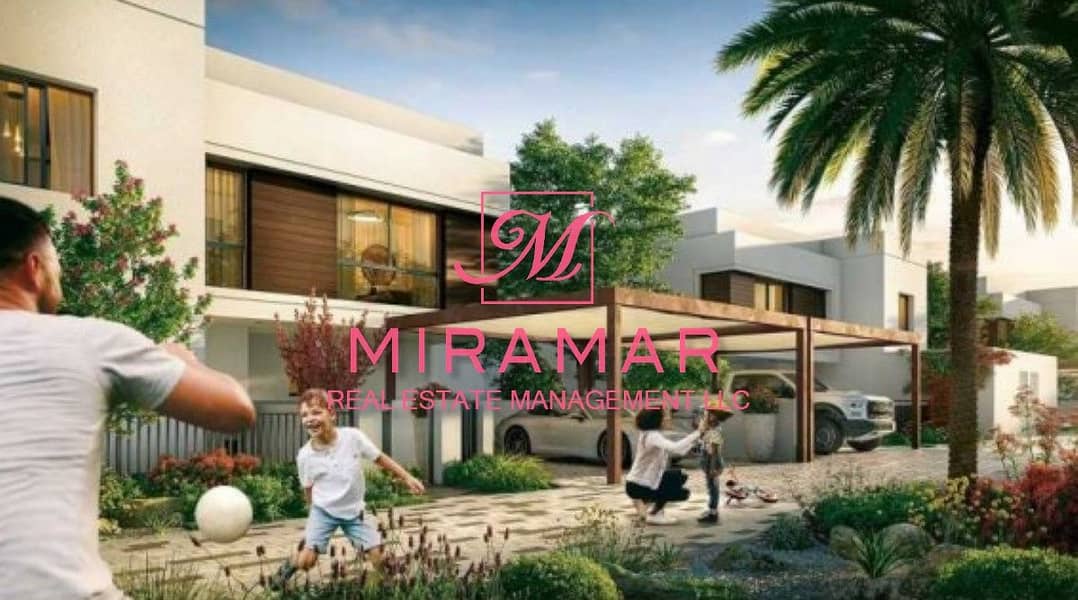 位于雅斯岛，诺亚别墅区 2 卧室的联排别墅 1600000 AED - 5296252