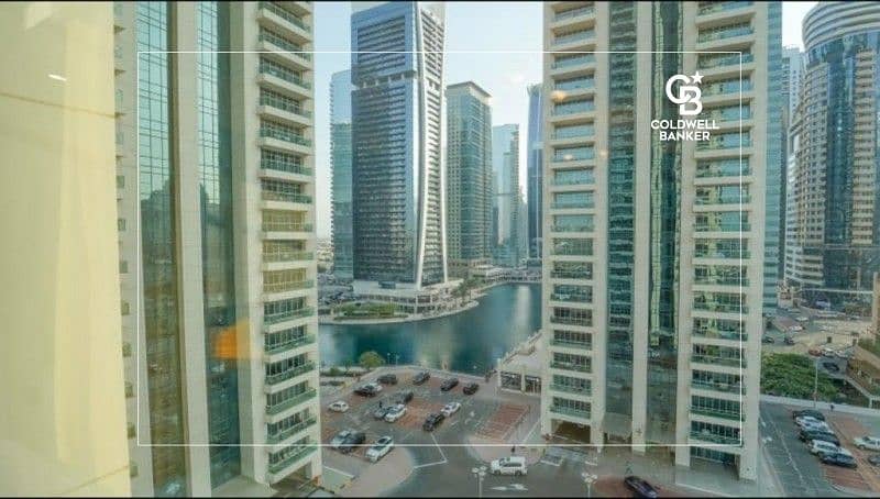 10 Fully Furnished Studio- JLT - Lake view-Large balcony