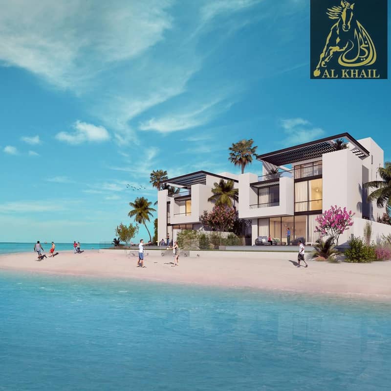 Own Lavish 6BR Independent Sea Villas In Sharjah Waterfront City