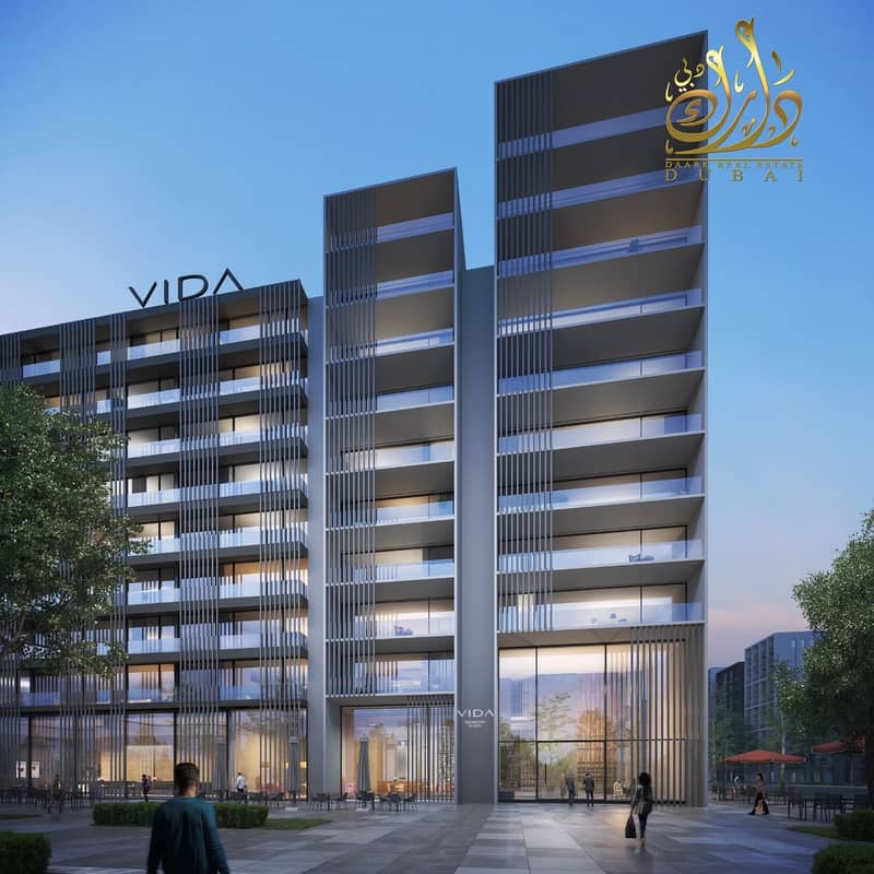 Pure investment Vida is the first joint project between Emaar and Arada  with the largest dancing fountain in Sharjah