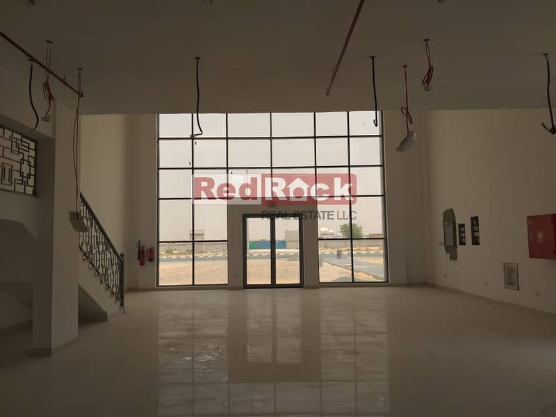 Brand New 6670 Sqft Showroom with Warehouse For Rent In Sajja Area