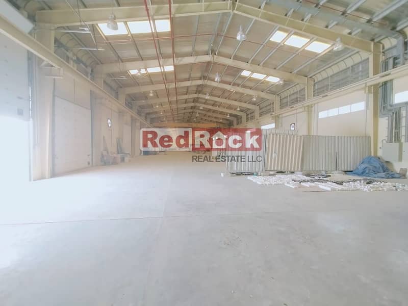 Independent 26000 Sqft Warehouse and Open Land In DIC