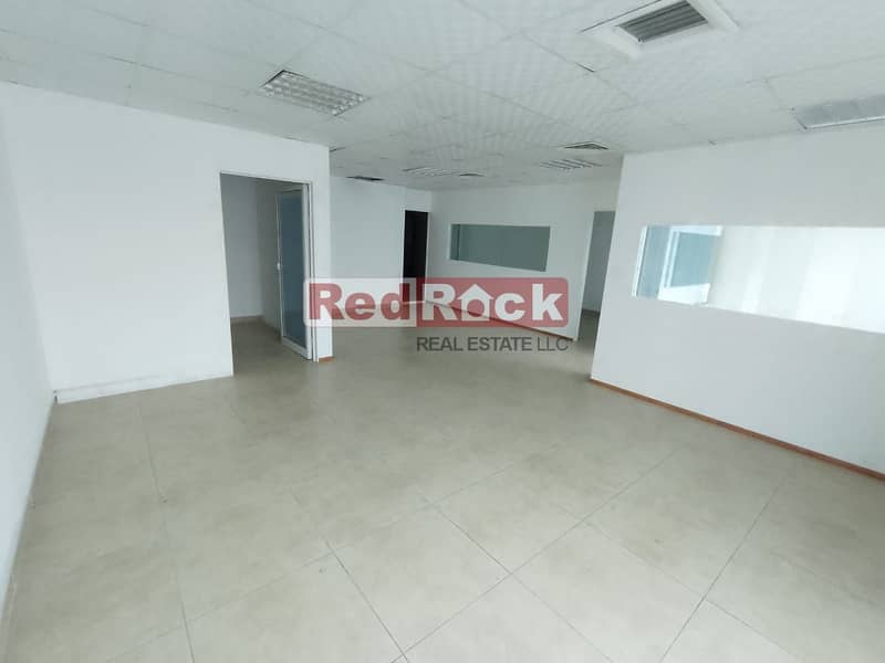 Clean 990 Sqft Fitted Office for Rent in DIP