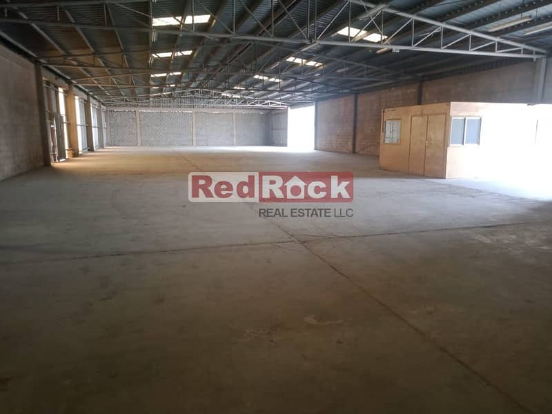 Industrial 40K Sqft Land Warehouse with 400 KW Power in Al Quoz