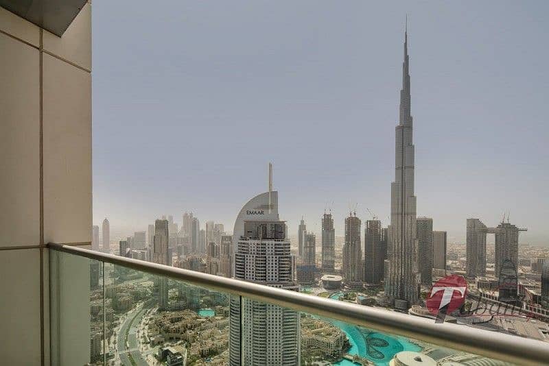 5 Vacant Unit|Biggest Simplex 4 bed| Full Burj view