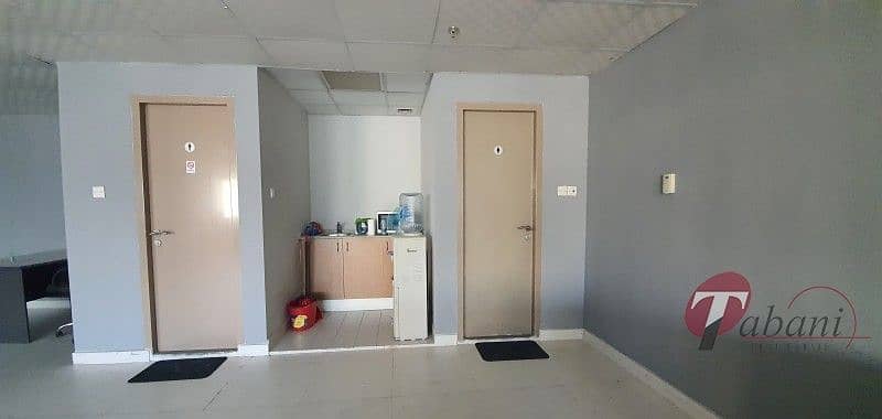 11 Partially furnished office for rent in Hds Tower