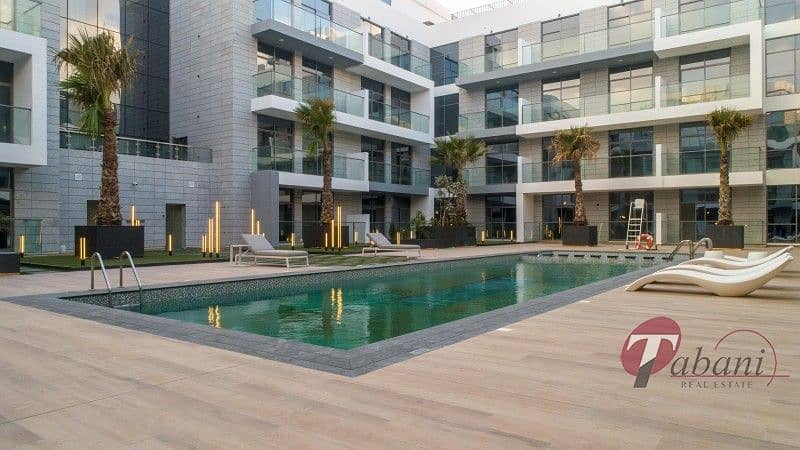 14 Balcony with Pool View| Brand New | Prime Location