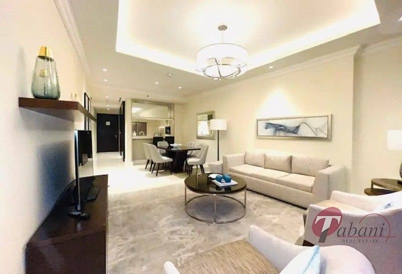 3 High Floor|Middle unit|Full Burj and Fountain View