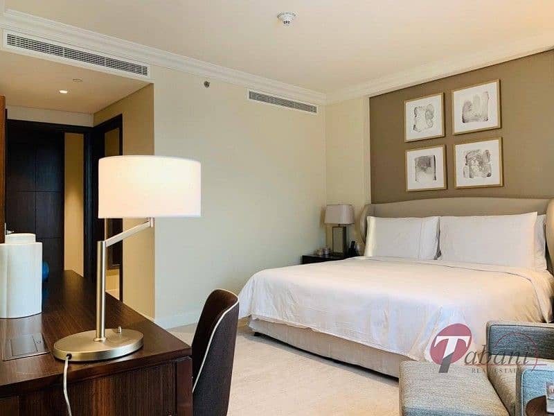 6 High Floor|Middle unit|Full Burj and Fountain View