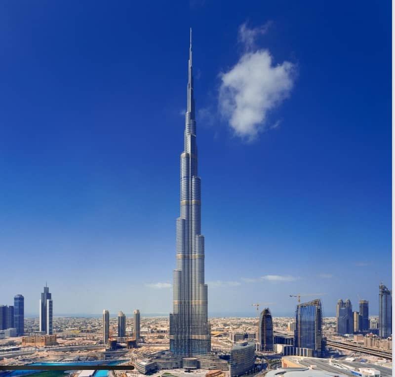 BURJ KHALIFA The World\'s tallest building 360 View Full Floor Office Space Available For Sale