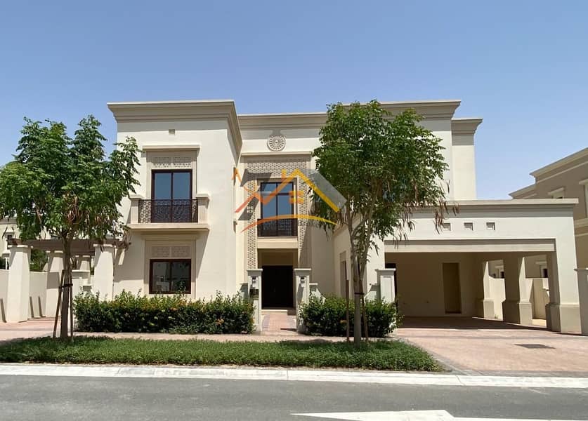 READY TO MOVE | 7BR + MAIDS ROOM ASEEL ARABIAN RANCHES |  5 YRS PAYMENT