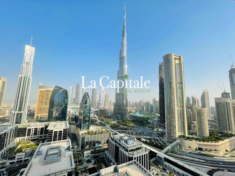 Short Term Available | Furnished | Full Burj View