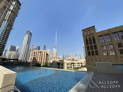 1 Bedroom Flat for Rent in Downtown Dubai, Dubai - One Bed | Brand New | Burj Khalifa views